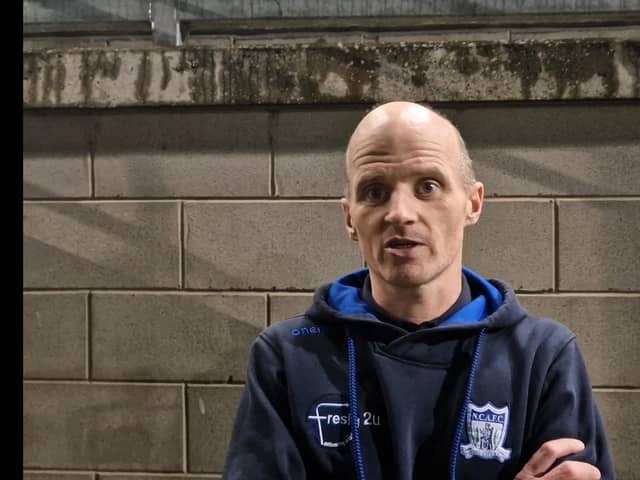 Newry City manager Barry Gray.