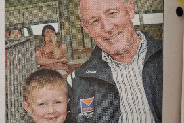 Armagh fans enjoy the county's 1-11 to 0-8 win over Fermanagh in the Ulster Championship final in 2008.