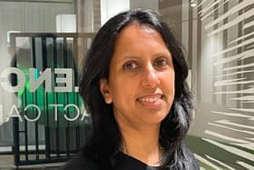 Ms Dimple Patel, Solasta Healthcare’s new Consultant Ophthalmologist, who has recently joined the cataract team based in The Boulevard, Banbridge.