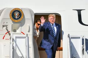 US President Donald Trump.  Picture: Ronan McGrade/Pacemaker Press