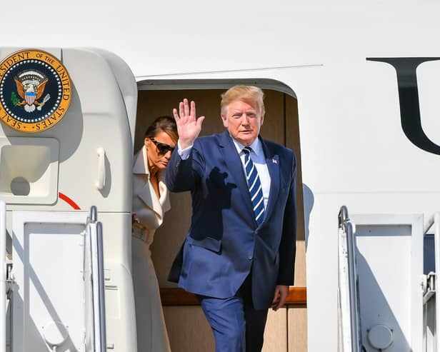 US President Donald Trump.  Picture: Ronan McGrade/Pacemaker Press