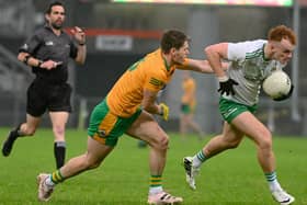 Burren and county player Danny Magill, in action last season, was back for his club when they beat Mayobridge on Friday