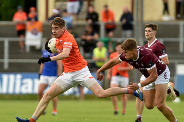 Saturday will be Armagh and Galway's fifth Championship meeting in the last four seasons. Pic: John Merry