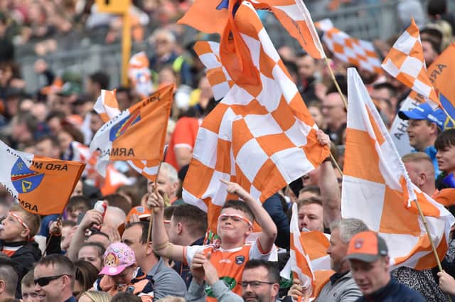 The Armagh fans brought plenty of colour when Armagh and Donegal last met in Clones, in 2022.