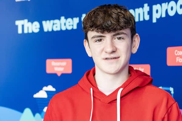 Eoghan McConville from St Colmans College, Newry.