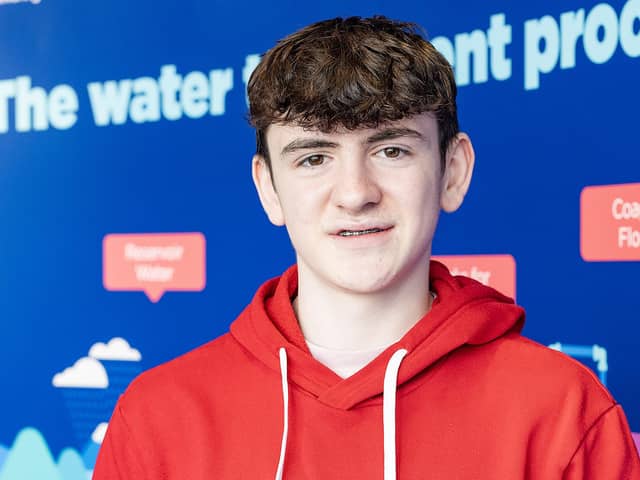 Eoghan McConville from St Colmans College, Newry.