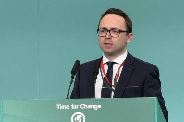 Dáire Hughes MP.