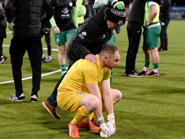 Cleary Celtic's dream run to the IFA Junior Cup final ends in heartbreak as they are defeated 2-0 by Enniskillen Rangers at Stangmore Park.