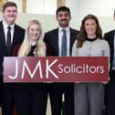 From L-R: Will Poland, Kerri Whiteside, Nikhil Kane, Lorna McKeown, Ryan O’Hanlon.
