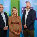 Pictured L-R are: Clive Stewart, Supply Chain Resilience & Development Manager, Invest Northern Ireland; Michelle McKevitt, Company Secretary, McGuinness Mechanical Engineering Ltd; John McKibben, Southern Regional Manager, Invest Northern Ireland