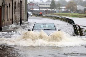 Flooding in Newry City. Pic: Jonathan Porter/Presseye