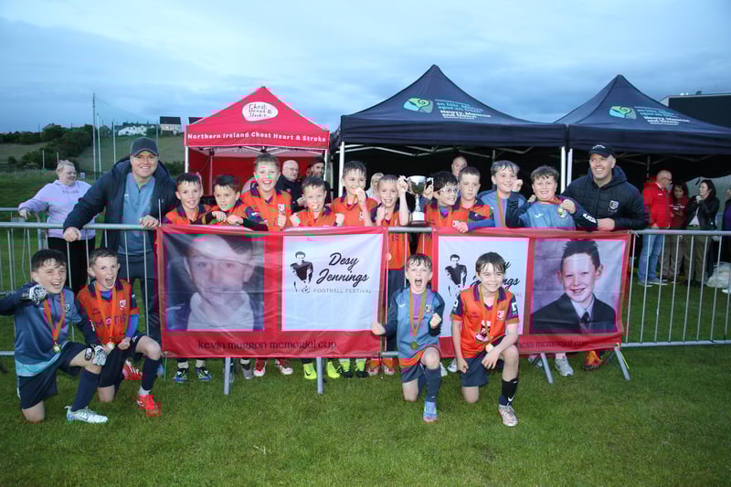 Windmill U11 Team winners of the Kevin Marron Memorial Cup.