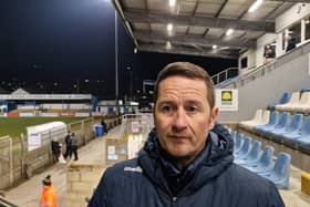 Newry City manager Darren Mullen.