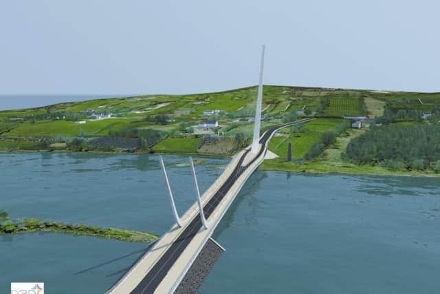 How the new Narrow Water Bridge should look.