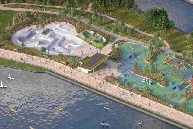 The city centre area will be transformed into a vibrant, inclusive green space where people can relax, enjoy nature and take part in community events.