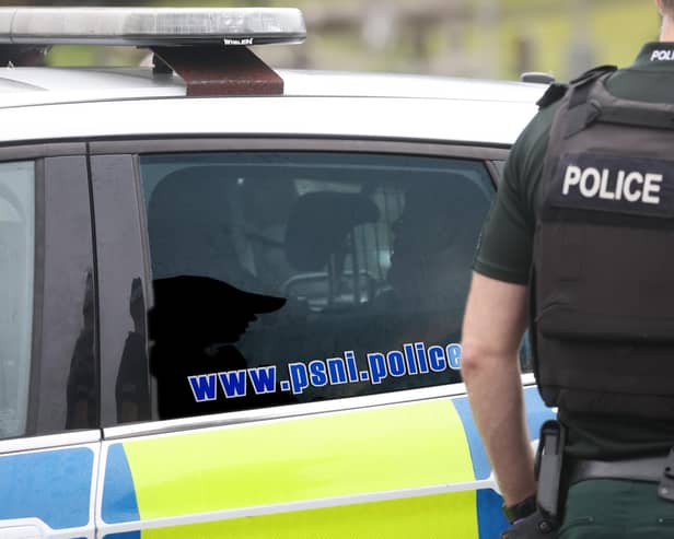PSNI attended the scene. Pic: Presseye