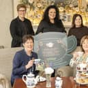 Louise Young, Canal Court Hotel; Tania Bailie, Macmillan NI; Linda Heaney, Hanna Hillen Financial Services; Belinda O’Neill and Louise McCartney, Sinenna Boutique.