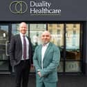 Duality Healthcare co-founders Dr. Declan Morgan and John McEvoy.