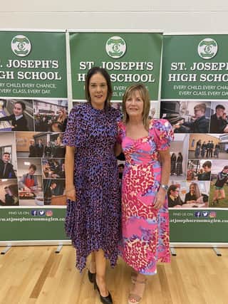 L-R Sinead Brennan, Janet Rafferty.