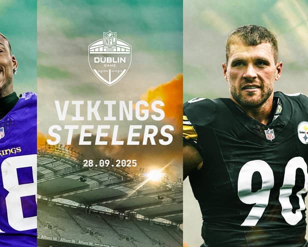 The Pittsburgh Steelers will face the Minnesota Vikings at Croke Park this September.