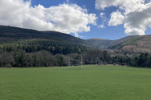 Kilbroney Park playing fields.