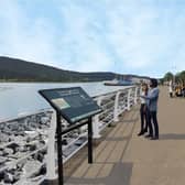 Waterfront's front shore has been revitialised.