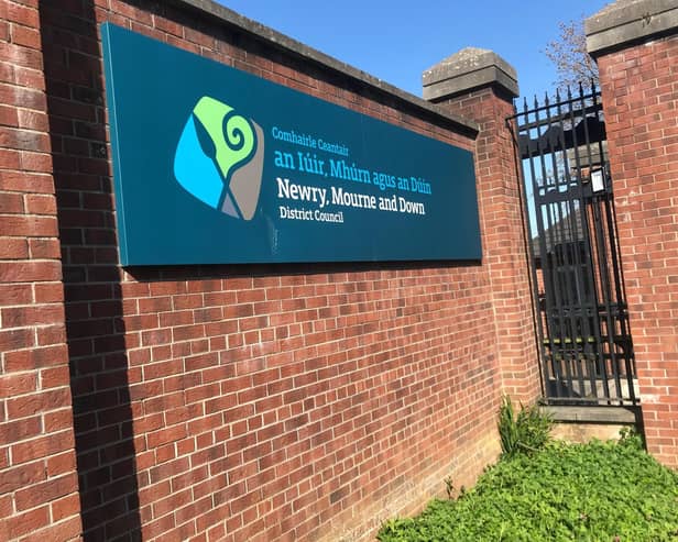 Newry, Mourne and Down District Council's Newry offices.