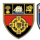 Down GAA and Armagh GAA crests.