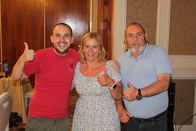 Noted wildlife photographer Nathan Pierson (Nat Photography), his mum Leza and dad James will be supporting the Angel Wishes charity at Newry Show 2025.