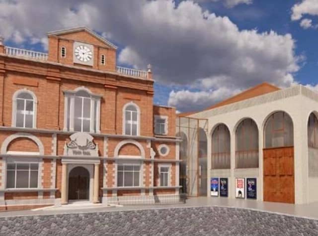 How the proposed theatre complex will look.