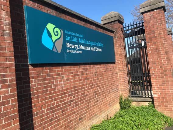 Newry, Mourne and Down District Council's headquarters in Newry.