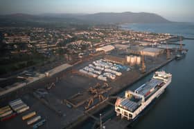 A photo of Warrenpoint Port when the waste was fully cleared in August 2024.