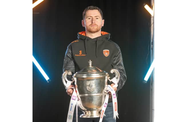 Armagh coach Conleith Gilligan pictured at the recent Ulster SFC launch at the Market Place Theatre in Armagh. Pic: Ulster GAA