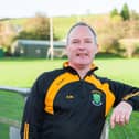 Former Redmond O'Hanlons player Brian Magennis pictured at their ground in Poyntzpass.