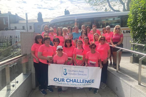 Participants who previously represented the Southern Area Hospice at the Vhi Women's Dublin Marathon - and you could follow in their footsteps!
