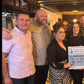 Hikers who raised £52,523 for Southern Area Hospice.