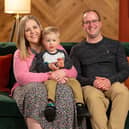 Exhausted parents Kirsty and Oliver think maybe a dog can wear out 2-year toddler Stanley. Up steps lively Labradoodle Barley, for round two.