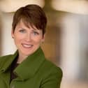 Newry software analytics firm FD Technologies is facing a potential takeover by American investment firm TA Associates in a deal worth over £540m. Pictured is FD Technologies’ chair Donna Troy. Credit FD Technologies