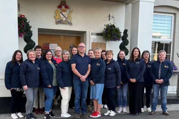 Pictured are some members of the Life & Time Nursing team pictured in Kilkeel this week with Life & Time Director Henry McLaughlin and Nurse Manager Connie Connolly.