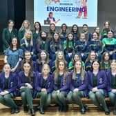 Students and guests who attended the Women in Engineering careers event at St Louis Grammar School.