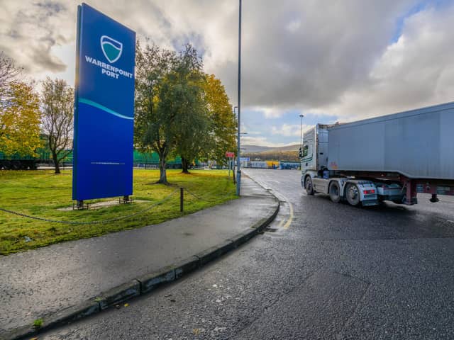 Warrenpoint Port.