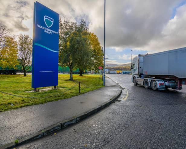 Warrenpoint Port.