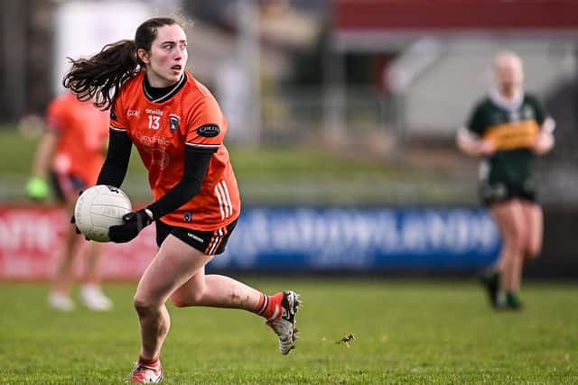 Niamh Reel top scored for Armagh on Saturday. Pic: Piaras Ó Mídheach/Sportsfile