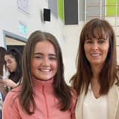 Images as pupils from St Joseph's High School in Crossmaglen received their GCSE results on Thursday, August 22.