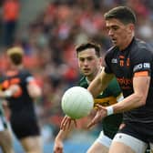 Ex-Armagh forward Johnny Murtagh described Rory Grugan as 'Benjamin Button' for the fantastic season he's having at 33 years old. Pic: John Merry