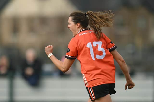 Armagh's Aimee Mackin could return to the team this weekend. Picture: Seb Daly/Sportsfile
