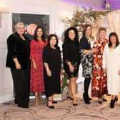Belinda (4th from left) pictured with the Chairperson of Newry, Mourne & Down District Council, Councillor Valerie Harte, together with some of the Event Sponsors & Supporters.