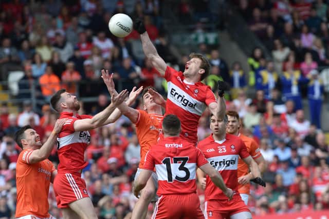 Derry defeated Armagh in the 2023 Ulster final.