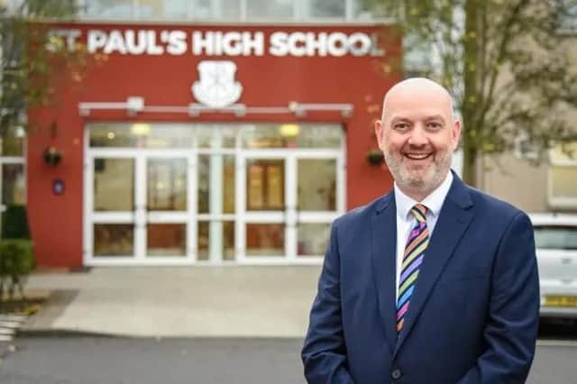 Dáithí Murray. Pic: St Paul's High School website.