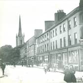 Photograph of Lower Hill Street, where John Francis Small had a Solicitors practice in 1876.